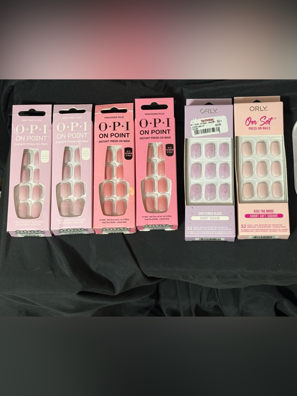 OPI & Orly Glue on Nail Bundle (6 boxes)